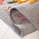 Safavieh Kenya 6'-0" x 9'-0" Rug in Grey / Pink