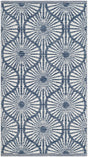 Safavieh Montauk 2'-3" x 3'-9" Rug in Navy / Ivory