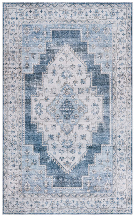 Safavieh Arizona 4'-0" x 6'-0" Rug in Grey / Blue