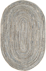 Safavieh Cape Cod 5'-0" x 8'-0" Rug in Natural / Blue