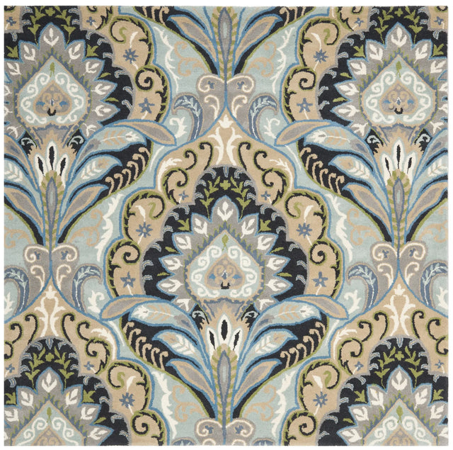 Safavieh Wyndham 7'-0" x 7'-0" Rug in Blue / Multi