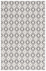 Safavieh Marbella 4'-0" x 6'-0" Rug in Black / Ivory