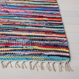 Safavieh Rag Rug 4'-0" x 6'-0" Rug in Multi