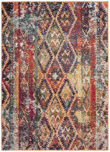 Safavieh Monaco 4'-0" x 5'-7" Rug in Purple / Orange