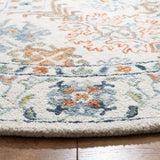 Safavieh Aspen 5'-0" x 5'-0" Rug in Ivory / Blue