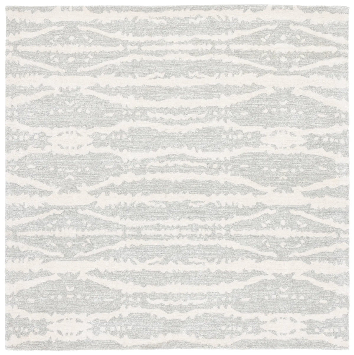 Safavieh Soho 6'-0" x 6'-0" Rug in Light Grey / Ivory