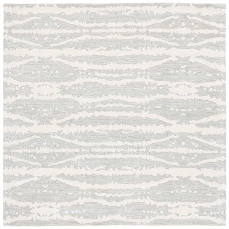 Safavieh Soho 6'-0" x 6'-0" Rug in Light Grey / Ivory