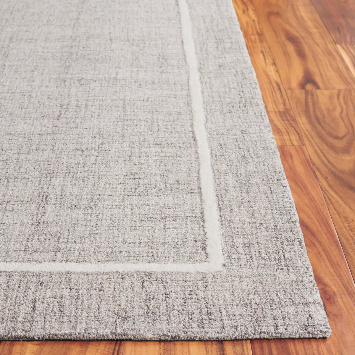Safavieh Ebony 4'-0" x 6'-0" Rug in Grey / Ivory