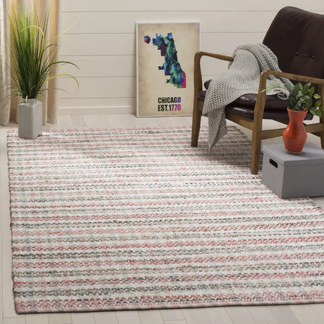 Safavieh Montauk 5'-0" x 8'-0" Rug in Pink / Multi