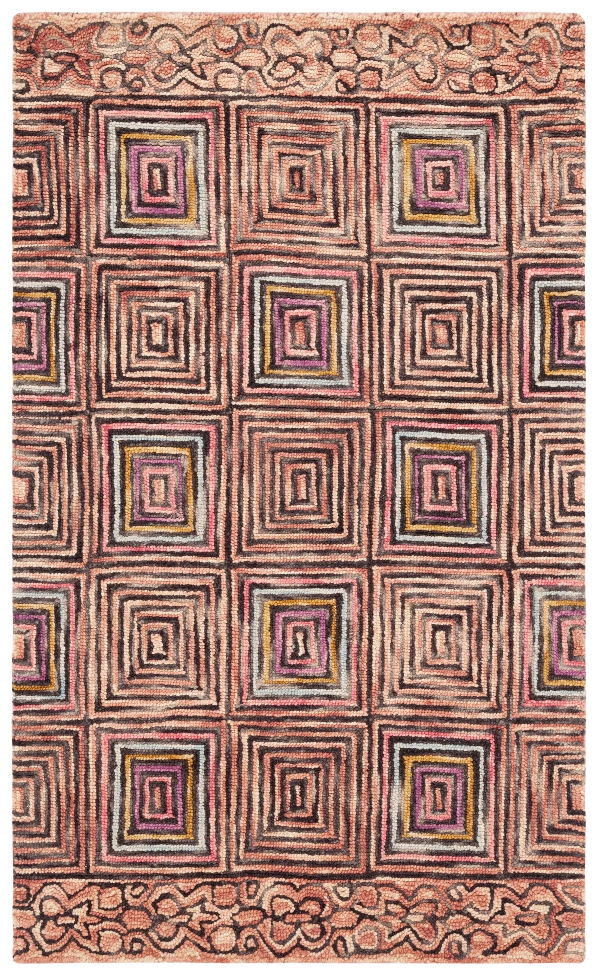 Safavieh Aspen 3'-0" x 5'-0" Rug in Pink / Blue