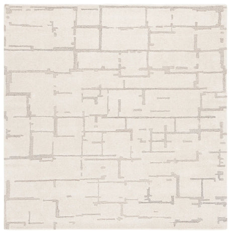Safavieh Ebony 6'-0" x 6'-0" Rug in Ivory / Grey