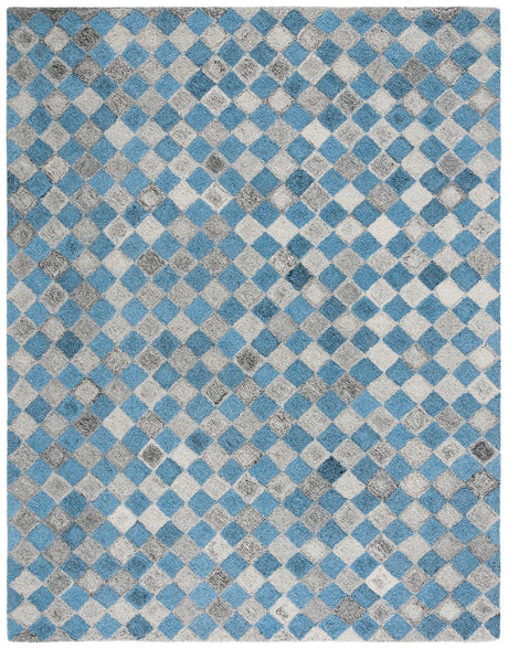 Safavieh Abstract 10'-0" x 14'-0" Rug in Grey / Blue