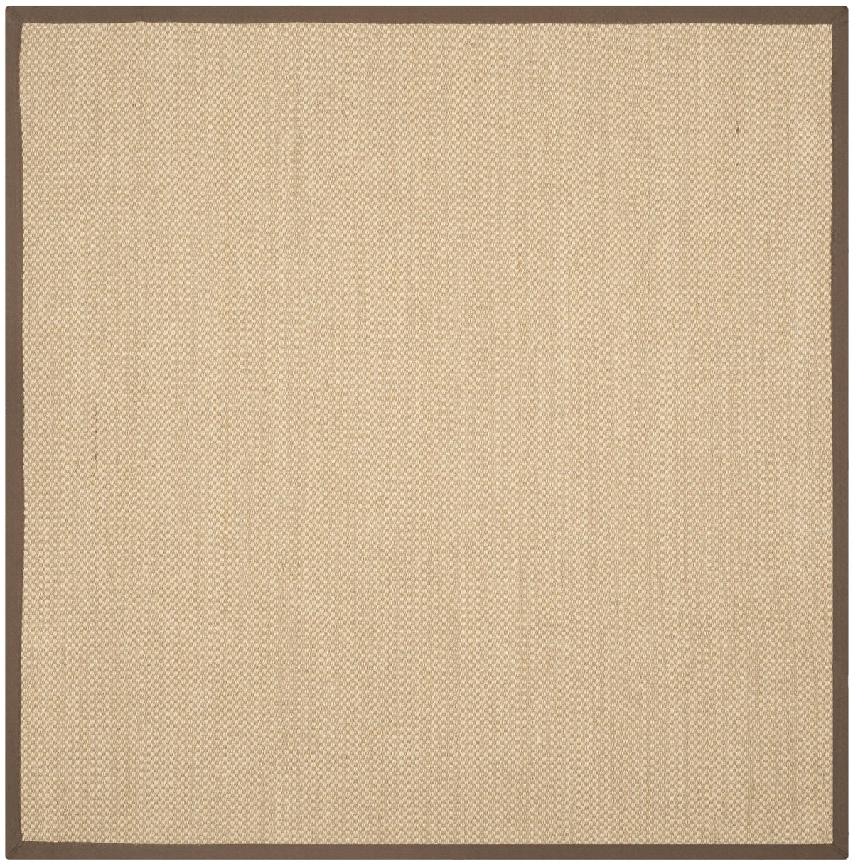 Safavieh Natural Fiber 6'-0" x 6'-0" Rug in Maize / Brown