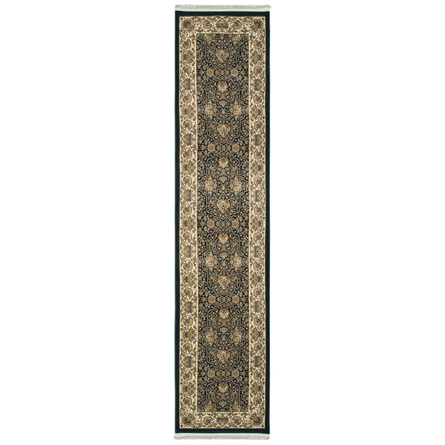 Oriental Weavers Sphinx Masterpiece 1331B Navy / Ivory Rugs - runner