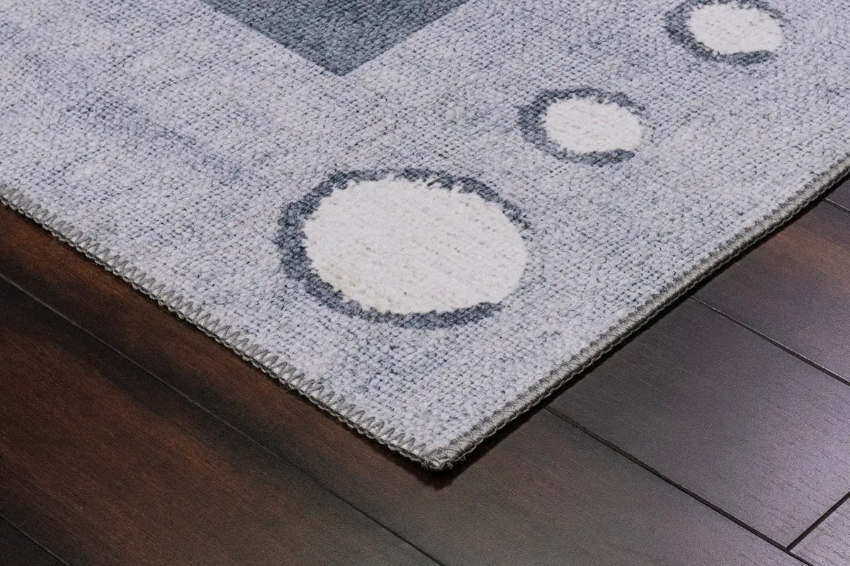 Dynamic Rugs Kidz 8083 Grey/Multi Rugs - Corner