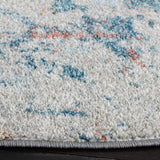 Safavieh Tulum 6'-7" x 6'-7" Rug in Ivory / Dark Blue