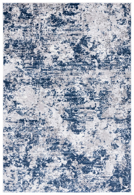 Safavieh Amelia 700 4'-0" x 6'-0" Rug in Ivory / Navy