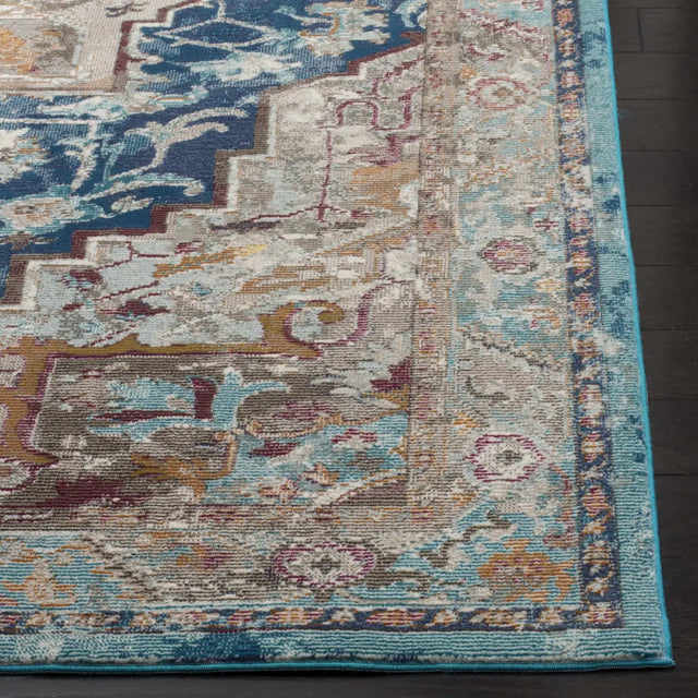 Safavieh Aria 5'-0" x 6'-7" Rug in Blue / Beige