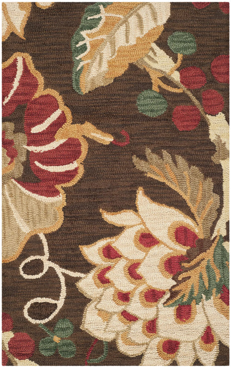 Safavieh Jardin 3'-0" x 5'-0" Rug in Brown / Multi