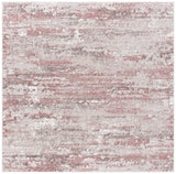 Safavieh Meadow 500 6'-7" x 6'-7" Rug in Beige / Pink