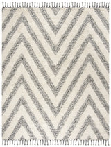 Safavieh Kenya 6'-0" x 9'-0" Rug in Black / Ivory