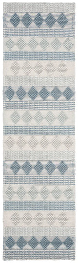 Safavieh Natura 2'-3" x 8'-0" Rug in Blue / Ivory
