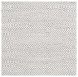 Safavieh Marbella 6'-0" x 6'-0" Rug in Grey / Ivory