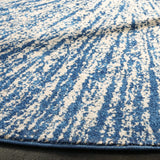 Safavieh Evoke 5'-3" x 5'-3" Rug in Navy / Ivory