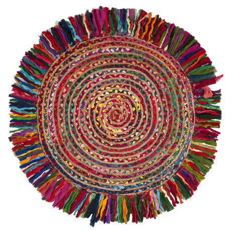 Safavieh Cape Cod 3'-0" x 3'-0" Rug in Ivory / Red