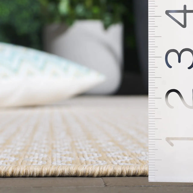 Safavieh Terrace 800 4'-0" x 6'-0" Rug in Beige / Ivory