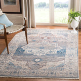 Safavieh Vintage Persian 4'-0" x 6'-0" Rug in Grey / Blue