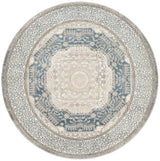 Safavieh Sofia 5'-1" x 5'-1" Rug in Light Grey / Blue