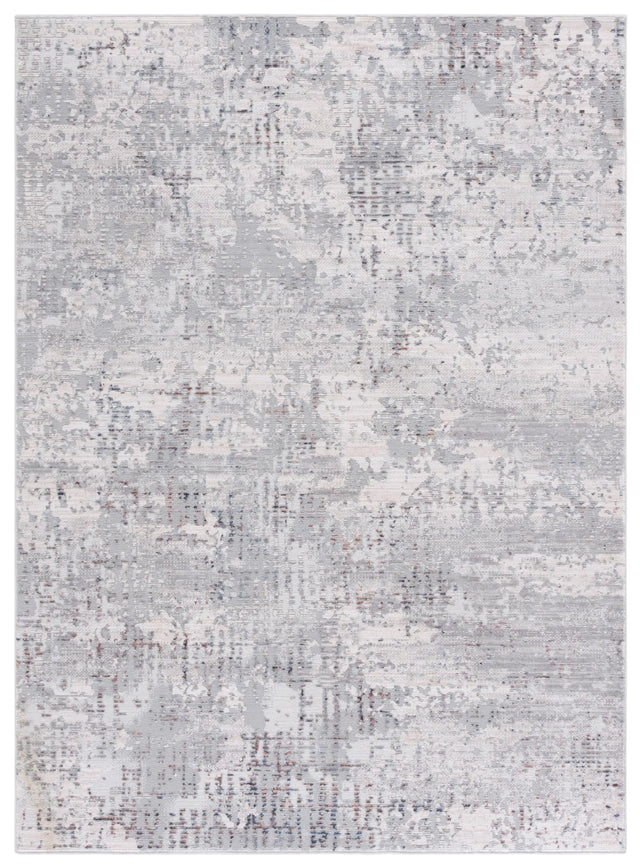 Safavieh Ellwood Modern 4'-0" x 6'-0" Rug in Grey / Ivory