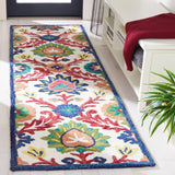 Safavieh Blossom 2'-3" x 8'-0" Rug in Ivory / Green