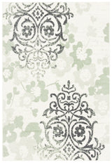 Safavieh Adirondack 4'-5" x 6'-5" Rug in Ivory / Green