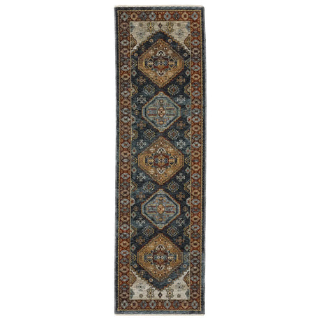 Oriental Weavers Sphinx Aberdeen 005W1 Blue/ Multi Rugs - runner
