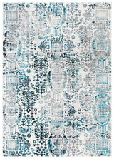 Safavieh Skyler 4'-0" x 6'-0" Rug in Grey / Blue