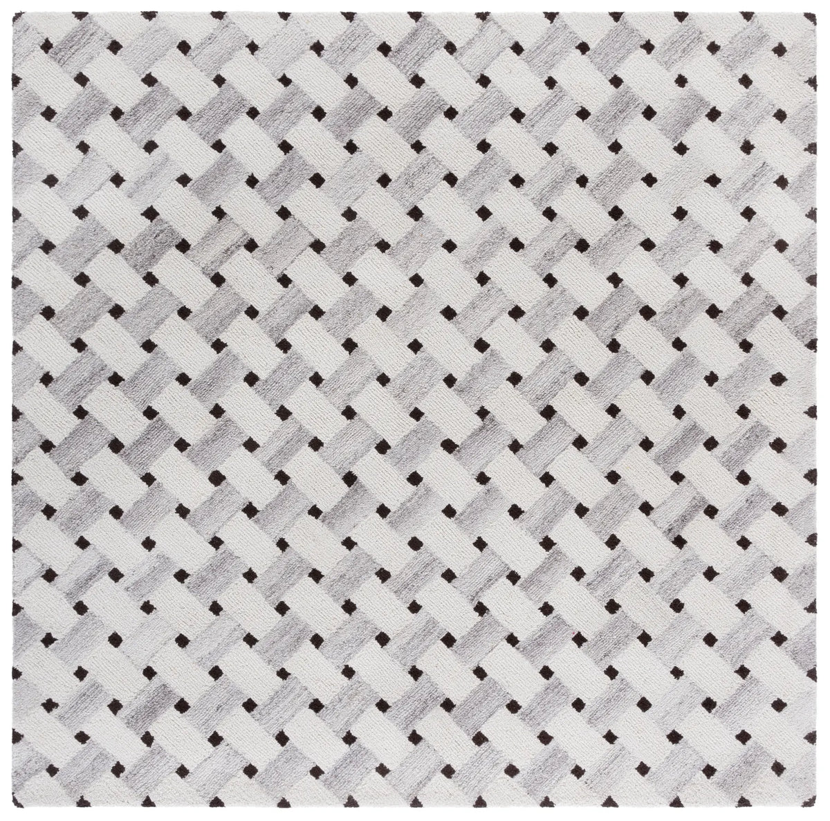 Safavieh Genre 6'-0" x 6'-0" Rug in Ivory / Brown