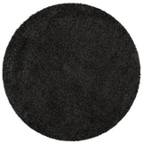 Safavieh Evolution Shag 500 6'-7" x 6'-7" Rug in Charcoal