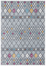 Safavieh Amsterdam 4'-0" x 6'-0" Rug in Grey / Light Grey
