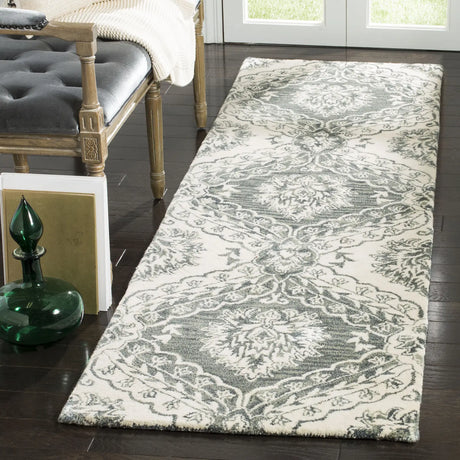 Safavieh Blossom 2'-3" x 8'-0" Rug in Blue / Ivory