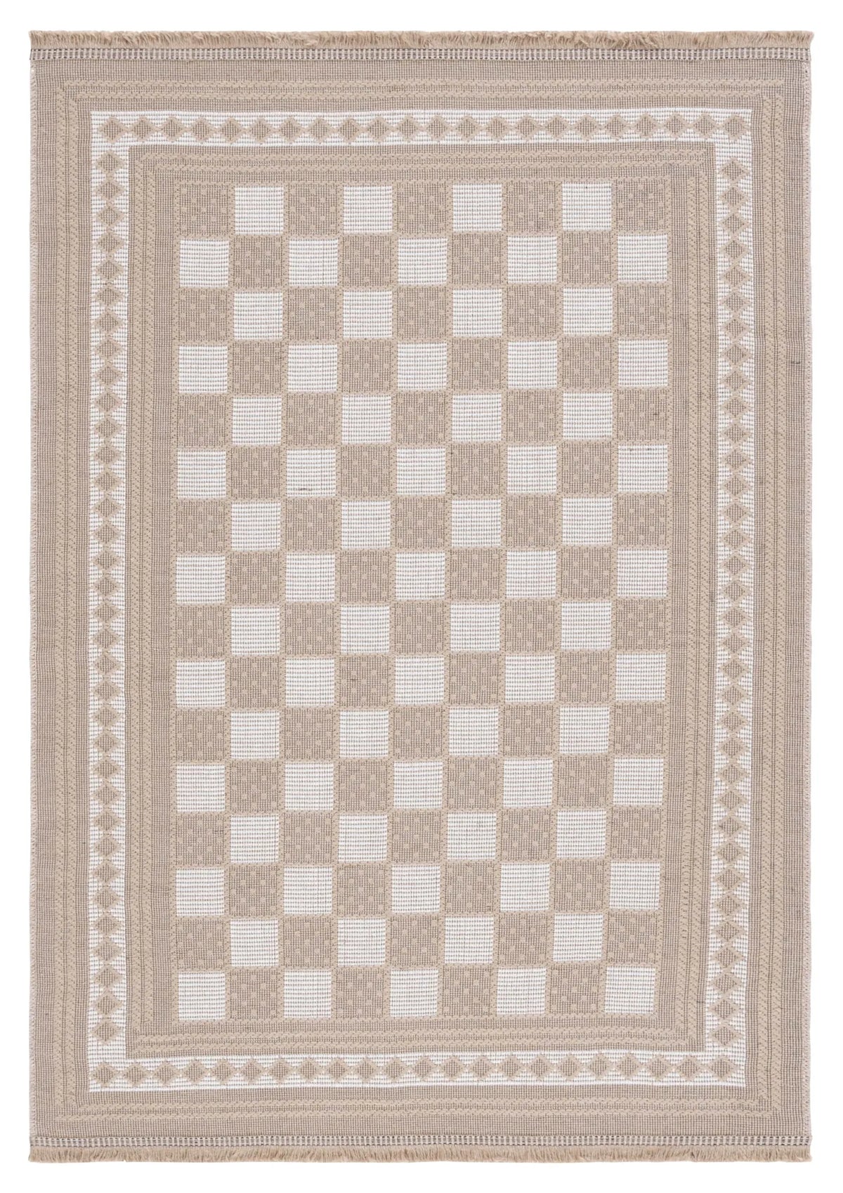 Safavieh Aspect 4'-0" x 6'-0" Rug in Natural / Ivory