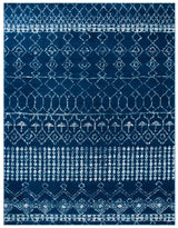 Safavieh Tulum 10'-0" x 13'-0" Rug in Navy / Ivory