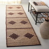 Safavieh Natural Fiber 2'-3" x 9'-0" Rug in Natural / Brown