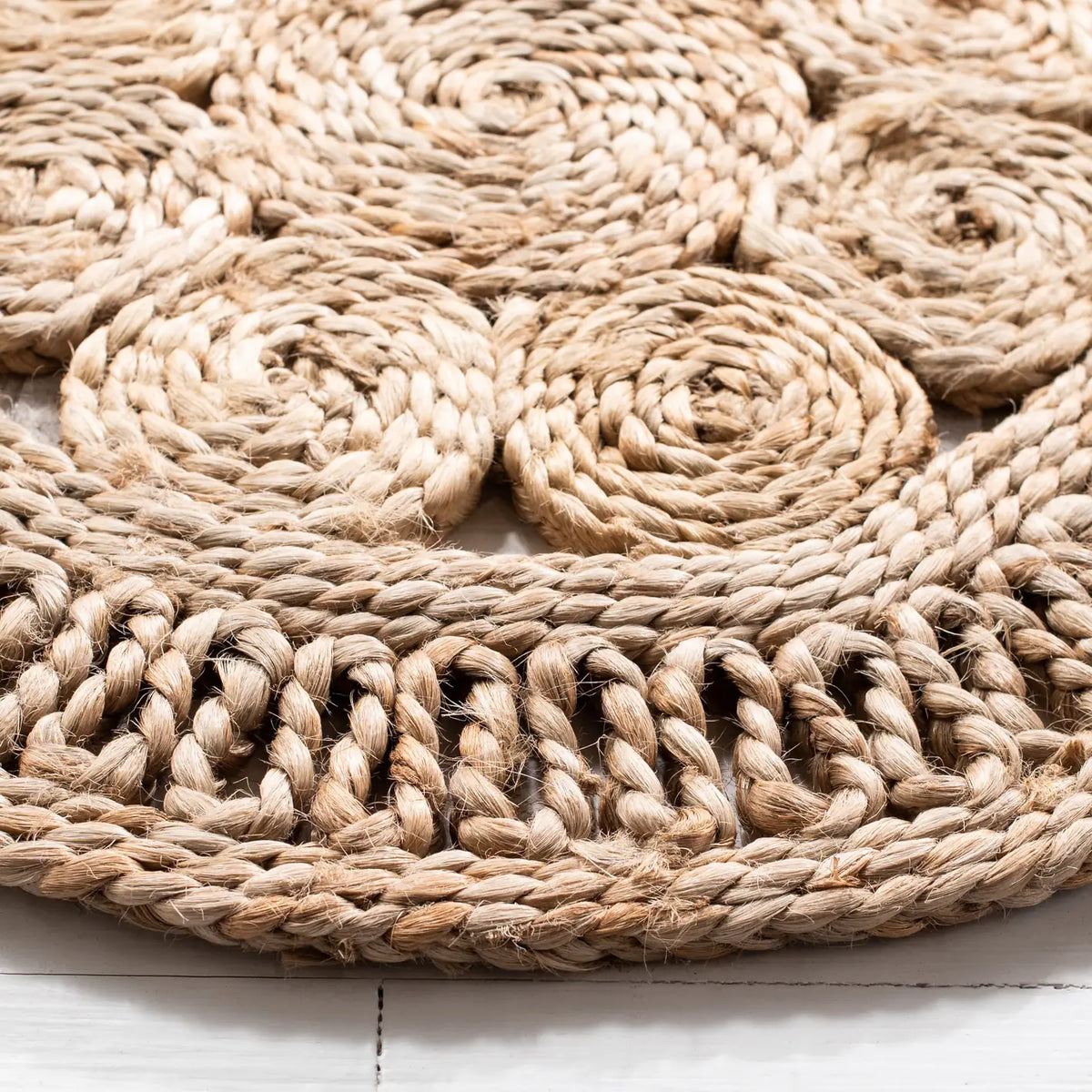 Safavieh Natural Fiber 3'-0" x 3'-0" Rug in Natural