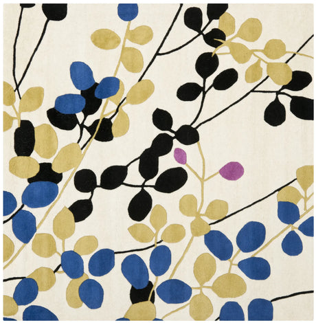 Safavieh Soho 6'-0" x 6'-0" Rug in Ivory / Multi