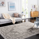 Safavieh Reflection 10'-0" x 14'-0" Rug in Dark Grey / Cream
