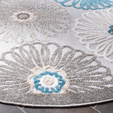 Safavieh Cabana 6'-7" x 6'-7" Rug in Beige / Blue