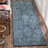 Safavieh Glamour 2'-3" x 8'-0" Rug in Grey / Blue
