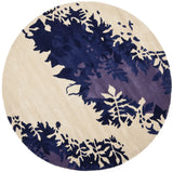 Safavieh Soho 6'-0" x 6'-0" Rug in Beige / Purple